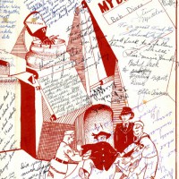 Bob Dines Yearbook signatures