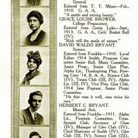 Broadway HS Yearbook page index_image584